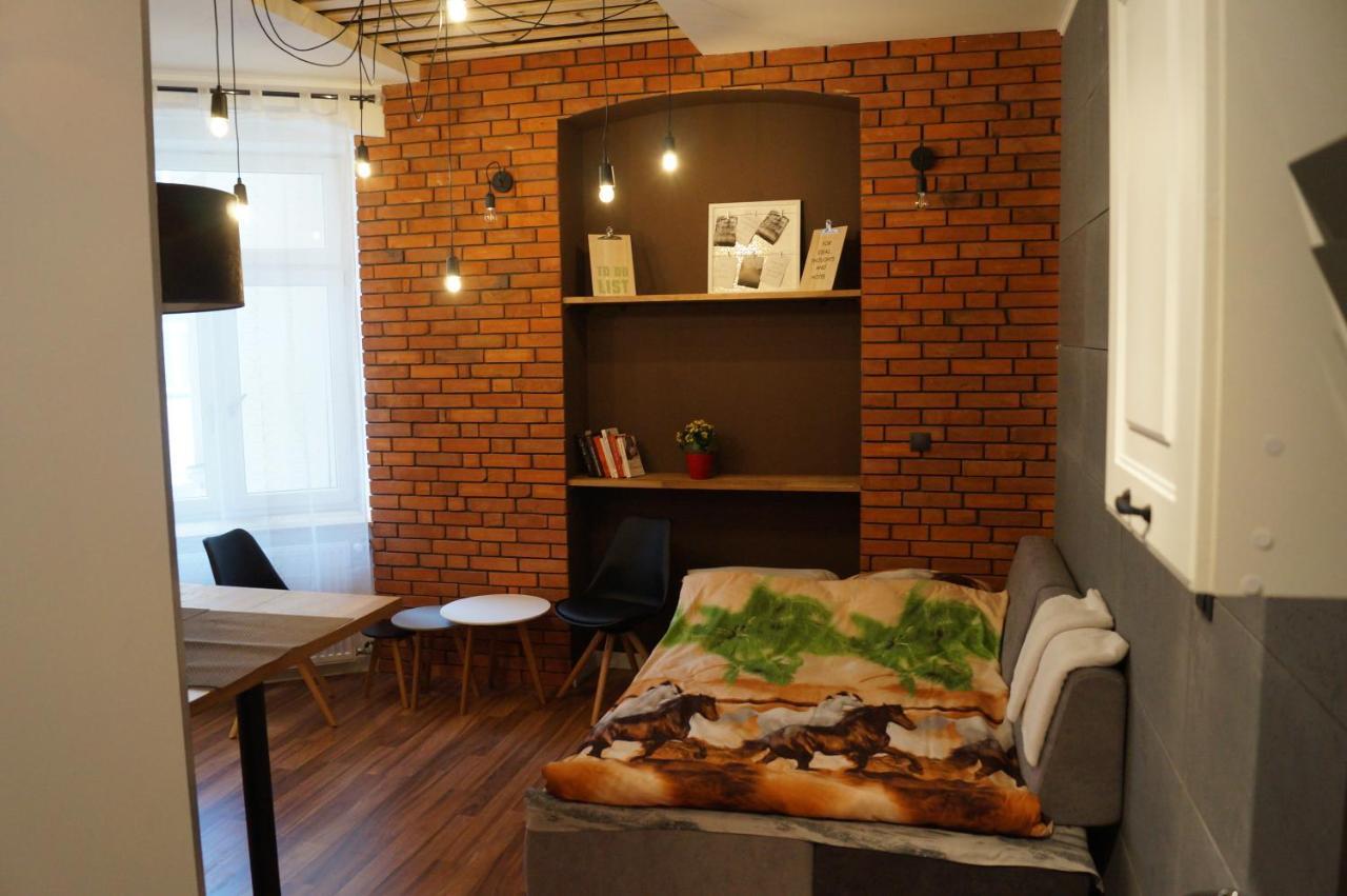 Apartament Czekoladowy Apartment Lodź Bagian luar foto